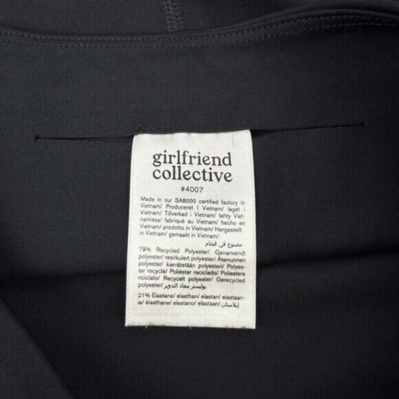 Girlfriend Collective High Rise Black Compressive Legging XS - Picture 5 of 5